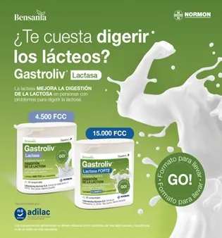 Gastroliv Lactasa Y Gastroliv Lactasa Forte Dos Nuevos Productos Para Los Intolerantes A La Lactosa